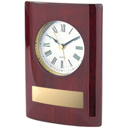 Rosewood Stand-up Clock