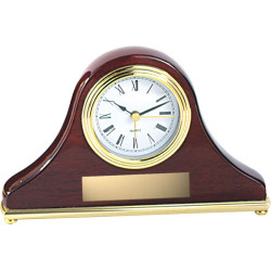 Rosewood Mantle Clock