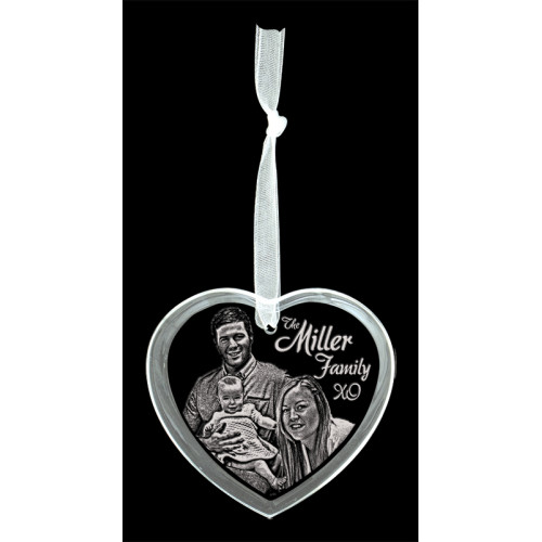 Crystal Heart Ornament Crystal Heart Ornament