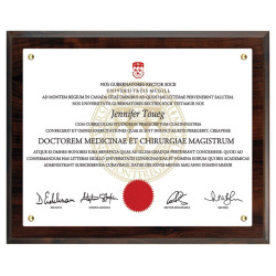 Certificate Plaques