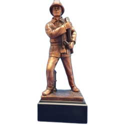 Firefighter Statue